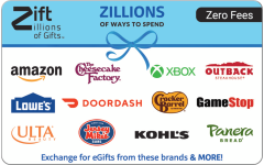 Zillions - Zift eGift Card